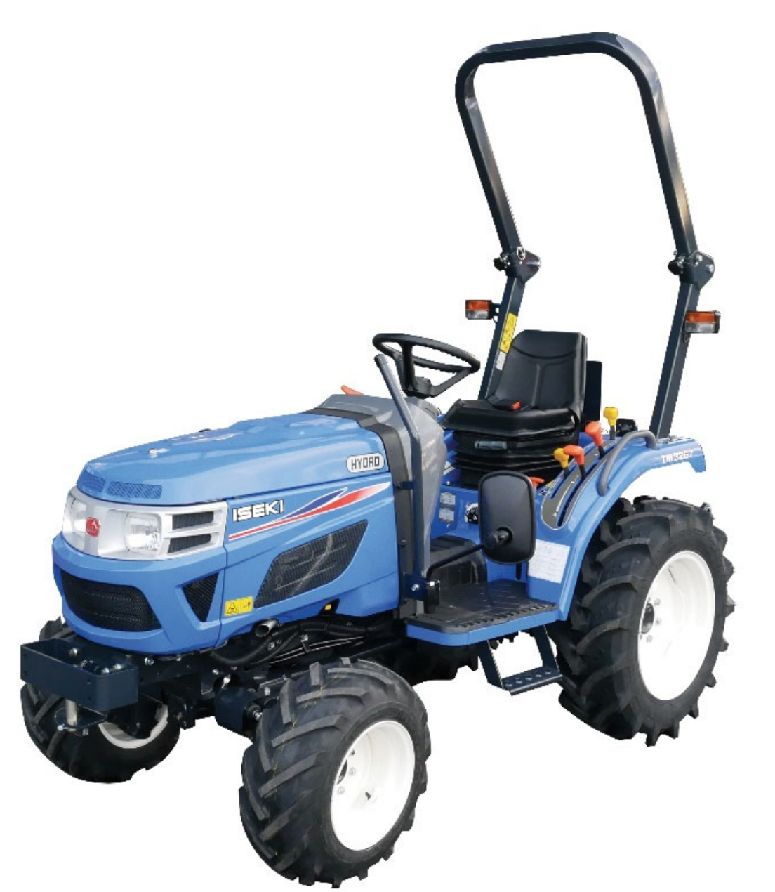 Iseki_TM_3267_AHL_Grundmaschine_20250402-2.png Iseki TM 3267 Kleintraktor 26 PS Diesel – Hydrostat Allrad Kompakttraktor mit 600 kg Hubkraft – Bild 1