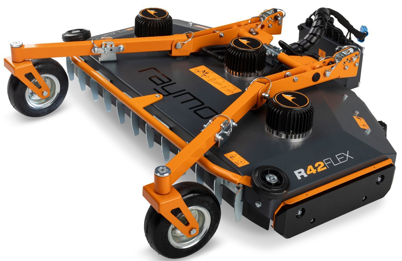 Raymo_R42Flex_104cm_20250922_3553977a-9170-4e0e-af6b-d005195bfb6e-2.jpg Raymo R42Flex Mähwerk 104 cm inkl. Mulchkit – Sichelmähwerk mit Heckauswurf & Mulchfunktion – Bild 1