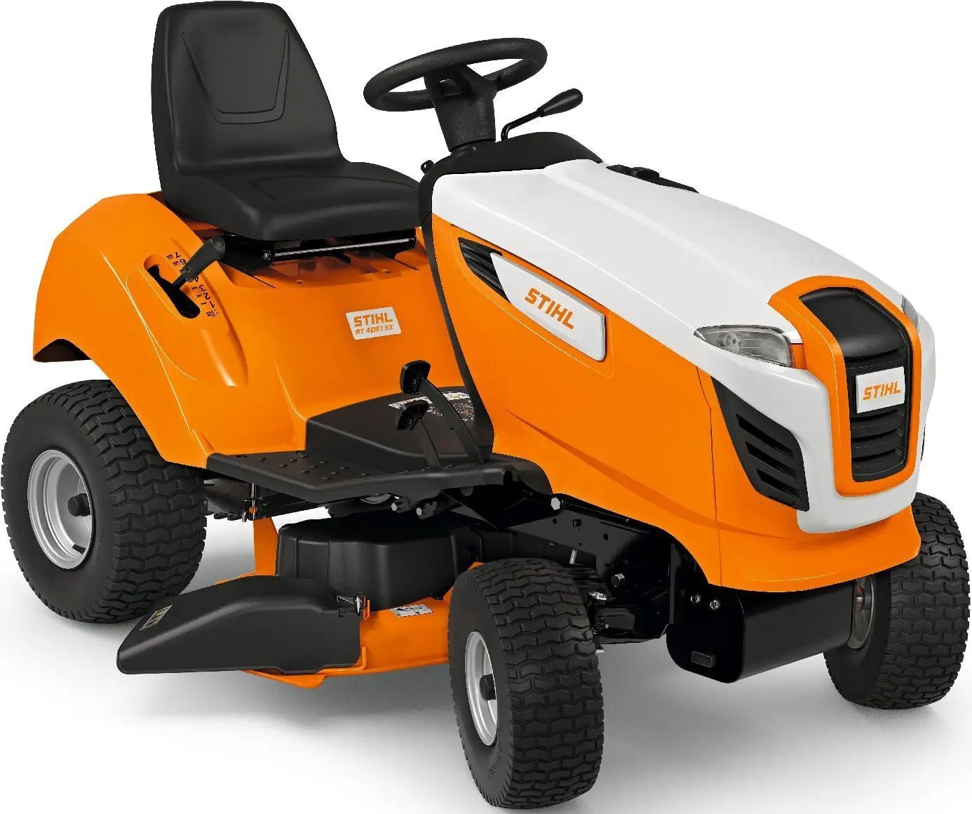 STIHL_RT_4097_SX_20210118-1-1.jpg STIHL RT 4097 SX Rasentraktor, 95 cm Schnittbreite, 12,1 PS Benzinmotor, Hydrostat, Seitenauswurf, optional Mulchen – Bild 1