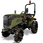 Startrac 22 Kleintraktor Nato-Grün mit Garden-Pro-Bereifung – 22 PS Kompakttraktor mit Allrad