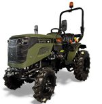 Startrac 22 Kleintraktor Nato-Grün mit Garden-Pro-Bereifung – 22 PS Kompakttraktor mit Allrad