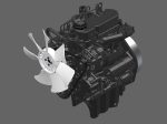 TAFE 6028M Kleintraktor 24,5 PS Diesel mit Allrad – Kompakttraktor mit Mitsubishi Motor & 9/3 Getriebe – Bild 4