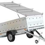 Anhänger GARDEN TRAILER 264 KIPP mit Bordwandaufsatz und Aludeckel-Neu