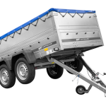 Anhänger mit zwei Achsen Garden Trailer 264/2 KIPP [inkl. zusätzliche Bordwände und Flachplane]-Neu