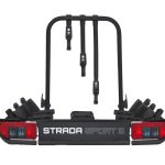 Atera Strada Sport M3 – Anhängerkupplungs-Fahrradträger für 3 Fahrräder (schwarz)-Neu