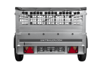 Autoanhänger 200×125 UNITRAILER GARDEN 201 KIPP mit Gitterwänden, H-0-Rahmen und grauer Plane-Neu – Bild 3