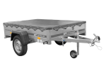 Autotransportanhänger 200×125 UNITRAILER GARDEN 201 KIPP mit H-0-Rahmen und grauer Plane-Neu – Bild 9