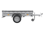 Autotransportanhänger 200×125 UNITRAILER GARDEN 201 KIPP mit H-0-Rahmen und grauer Plane-Neu – Bild 4