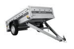 Ungebremster Anhänger 230×125 UNITRAILER FORCE 230 KIPP mit H-1100 Spriegel und blauer Hochplane-Neu – Bild 23