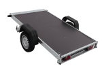 Autotransportanhänger 230×125 UNITRAILER FORCE 230 KIPP mit BIS-Seitenwänden, H-800-Rahmen und grauer Plane-Neu – Bild 14