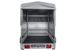 Autotransportanhänger 230×125 UNITRAILER FORCE 230 KIPP mit BIS-Seitenwänden, H-800-Rahmen und grauer Plane-Neu – Bild 12