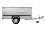 Autotransportanhänger 230×125 UNITRAILER FORCE 230 KIPP mit BIS-Seitenwänden und Aluminiumabdeckung-Neu – Bild 5