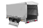 Der Anhänger Garden Trailer 264/2 KIPP MIT STÜTZRAD, H-1100-HOCHSPRIEGEL UND GRAUER PLANE-Neu – Bild 10