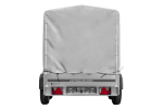 Der Anhänger Garden Trailer 264/2 KIPP MIT STÜTZRAD, H-1100-HOCHSPRIEGEL UND GRAUER PLANE-Neu – Bild 6