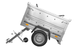 Einachsanhänger 150×106 UNITRAILER GARDEN 150 KIPP mit BIS-Seitenwänden und Aluminiumabdeckung-Neu – Bild 12