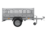 Einachsanhänger 200×125 UNITRAILER GARDEN 201 KIPP mit Gitterseitenwänden-Neu – Bild 3