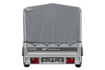 Einachsanhänger 230×125 UNITRAILER FORCE 230 KIPP mit H-800 Spriegel und grauer Hochplane-Neu – Bild 7