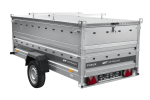 Einachsanhänger 264×125 UNITRAILER FORCE 264 KIPP mit BIS-Seitenwänden und Aluminiumabdeckung-Neu – Bild 6