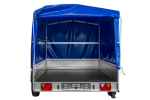 Einachsanhänger 264×150 UNITRAILER GARDEN 265 KIPP mit H-1100 Rahmen und blauer Plane-Neu – Bild 13