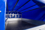 Einachsanhänger 264×150 UNITRAILER GARDEN 265 KIPP mit H-800 Rahmen und blauer Plane-Neu – Bild 12