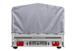 Einachsanhänger 264×150 UNITRAILER GARDEN 265 KIPP mit H-800 Rahmen und grauer Plane-Neu – Bild 8