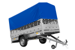 Einachsanhänger GARDEN TRAILER 264 KIPP mit Laubgitteraufsatz, Hochplane, Hochspriegel und Stützrad-Neu
