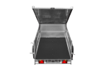 Einachsiger Anhänger 230×125 UNITRAILER GARDEN 230 KIPP mit Bordwandaufsatz und Aludeckel-Neu – Bild 7