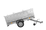 Einachsiger Anhänger 230×125 UNITRAILER GARDEN 230 KIPP mit Bordwandaufsatz und Aludeckel-Neu – Bild 3