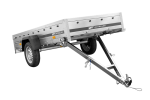 GARDEN TRAILER 264 KIPP mit Gitteraufsatz, Flachplane und Stützrad-Neu – Bild 15