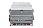 Einachsiger Anhänger auf Blattfedern 230×125 UNITRAILER FORCE 230/R KIPP mit BIS-Seitenwänden und Aluminiumabdeckung-Neu – Bild 7