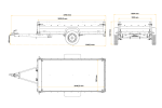 Einachsiger Anhänger auf Blattfedern 264×125 UNITRAILER FORCE 264/R KIPP mit BIS-Seitenwänden und Aluminiumabdeckung-Neu – Bild 2