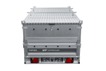 Einachsiger Anhänger auf Blattfedern 264×125 UNITRAILER FORCE 264/R KIPP mit BIS-Seitenwänden und Aluminiumabdeckung-Neu – Bild 7