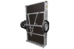 Einachsiger Anhänger auf Blattfedern 264×150 UNITRAILER GARDEN 265/R KIPP mit H-800 Rahmen und grauer Plane-Neu – Bild 8