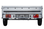 Einachsiger PKW-Anhänger 264×150 UNITRAILER GARDEN 265 KIPP-Neu – Bild 3