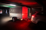 Führerschein B Anhänger GARDEN TRAILER 230 KIPP mit Stützrad, zusätzlichen Bordwänden, Hochplane und Hochspriegel H800-Neu – Bild 4