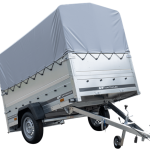 Führerschein B Anhänger GARDEN TRAILER 230 KIPP mit Stützrad, zusätzlichen Bordwänden, Hochplane und Hochspriegel H800-Neu