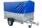 Führerschein B Anhänger GARDEN TRAILER 230 KIPP mit Stützrad, zusätzlichen Bordwänden, Hochplane und Hochspriegel H800-Neu – Bild 15