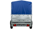 Führerschein B Anhänger GARDEN TRAILER 230 KIPP mit Stützrad, zusätzlichen Bordwänden, Hochplane und Hochspriegel H800-Neu – Bild 4