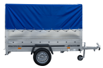 Führerschein B Anhänger GARDEN TRAILER 230 KIPP mit Stützrad, zusätzlichen Bordwänden, Hochplane und Hochspriegel H800-Neu – Bild 7