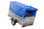 Führerschein B Anhänger GARDEN TRAILER 230 KIPP mit Stützrad, zusätzlichen Bordwänden, Hochplane und Hochspriegel H800-Neu – Bild 10
