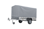 GARDEN TRAILER 264 KIPP MIT STÜTZRAD, H1100-HOCHSPRIEGEL UND GRAUER PLANE-Neu – Bild 11
