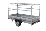 GARDEN TRAILER 264 KIPP MIT STÜTZRAD, H1100-HOCHSPRIEGEL UND GRAUER PLANE-Neu – Bild 19
