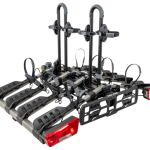 Inter Pack New Spider 4 – Anhängerkupplungs-Fahrradträger für 4 Fahrräder-Neu