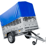 Kipp Anhänger Garden Trailer 200 KIPP mit Laubgitteraufsatz, Hochplane, Hochspriegel und Stützrad-Neu
