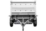 Leichtanhänger auf Federn 200×125 UNITRAILER GARDEN 201/R KIPP mit BIS-Seiten und Aluminiumabdeckung-Neu – Bild 12