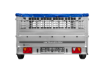 Leichter Anhänger auf Blattedern 264×150 UNITRAILER GARDEN 265/R KIPP mit Gitterwänden, H-0-Rahmen und blauer Plane-Neu – Bild 3