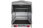 Leichter Anhänger auf Blattfedern 264×125 UNITRAILER FORCE 264/R KIPP mit BIS-Seitenwänden, H-800-Rahmen und grauer Plane-Neu – Bild 12