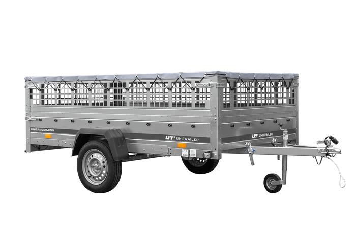 ger_pm_Leichter-Anhanger-auf-Blattfedern-264x150-UNITRAILER-GARDEN-265-R-KIPP-mit-Gitterwanden-H-0-Rahmen-und-grauer-Plane-15956_10.png Leichter Anhänger auf Blattfedern 264×150 UNITRAILER GARDEN 265/R KIPP mit Gitterwänden, H-0 Rahmen und grauer Plane-Neu – Bild 1