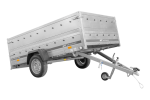 PKW-Anhänger 264×150 UNITRAILER GARDEN 265 KIPP mit dem Bordwandaufsatz-Neu