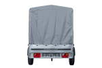 PKW-Anhänger auf Federn 264×125 UNITRAILER GARDEN 264/R KIPP mit H-1100-Rahmen und grauer Plane-Neu – Bild 6